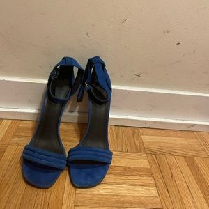 Blue Celine heels